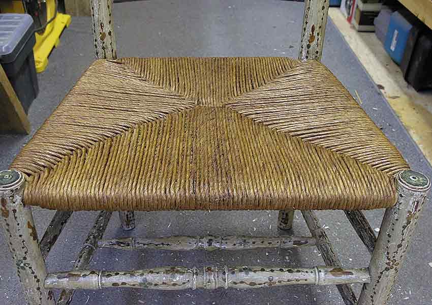 Chair Seat Repair SCOTT DOYLE INC