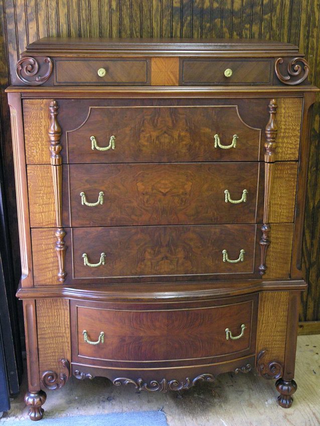 Depression era dresser after repair